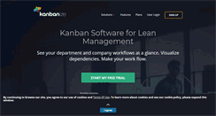 Desktop Screenshot of kanbanize.com